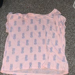 Pineapple pink shirt